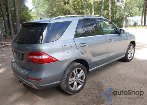 2012 Mercedes-Benz Ml 350 4Matic из США, поврежденный, VIN 4JGDA5HB4CA095576